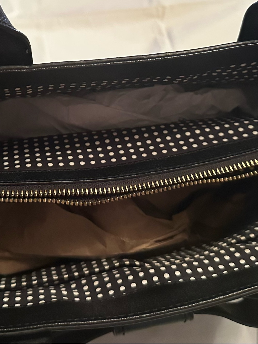 Kate Spade Black Leather Bow Satchel - Picture 7 of 8
